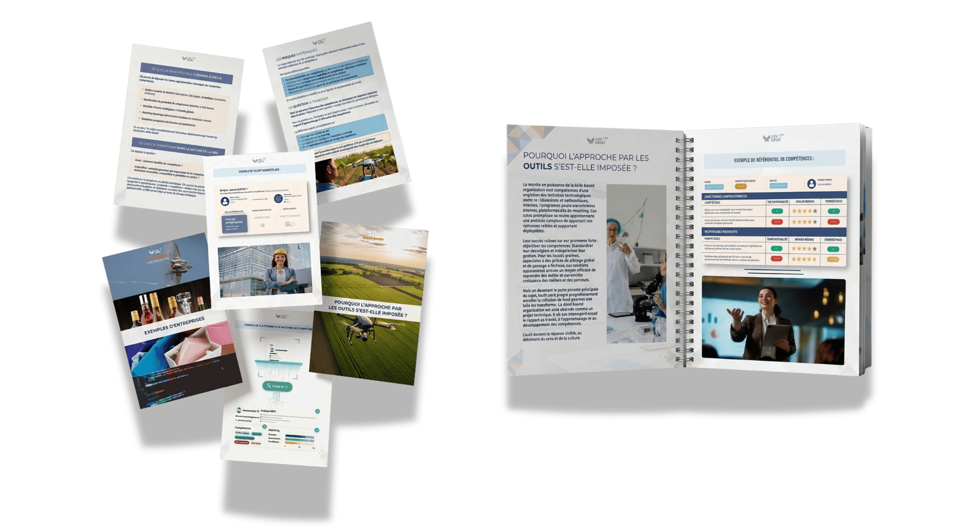 visuel landing page livre blanc skills-based organization